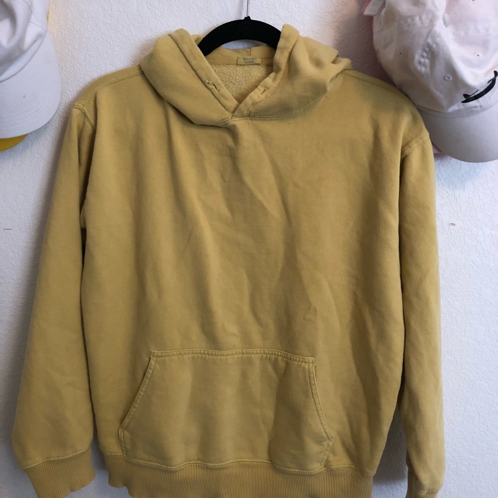 NWT Brandy Melville mustard yellow hoodie